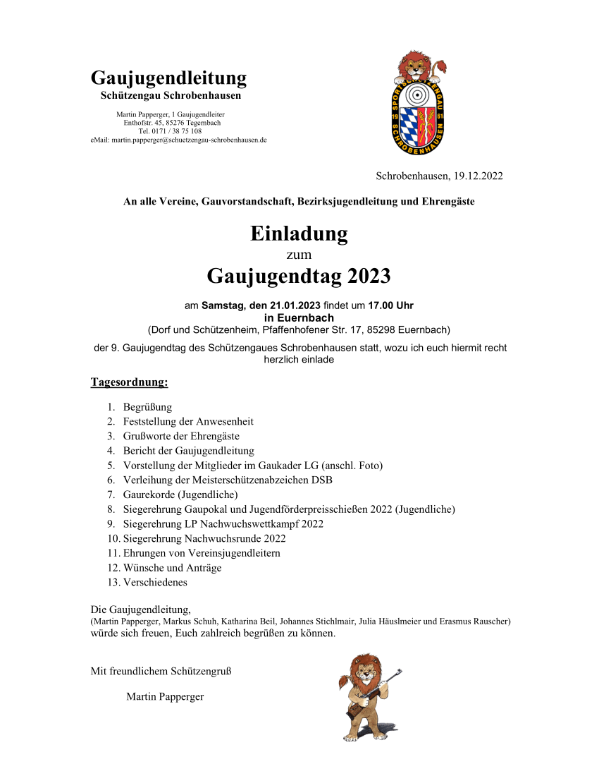 2023 einladung gaujugendtag