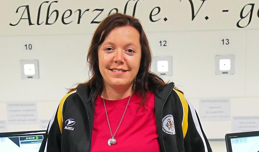 So stark wie bislang noch nie in den Rundenwettkämpfen: Kathleen Slamka (Alberzell II) lieferte 381 Ringe ab.